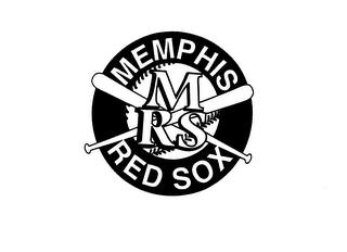 MEMPHIS RED SOX MRS trademark