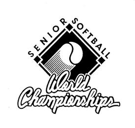 SENIOR SOFTBALL WORLD CHAMPIONSHIPS trademark