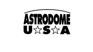 ASTRODOME U S A trademark