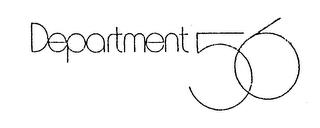 DEPARTMENT 56 trademark