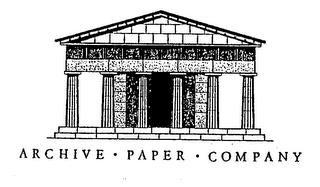 ARCHIVE PAPER COMPANY trademark