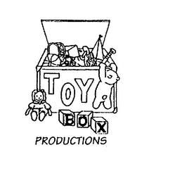 TOY BOX PRODUCTIONS trademark