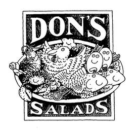 DON'S SALADS trademark