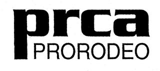 PRCA PRORODEO trademark