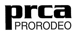 PRCA PRORODEO trademark