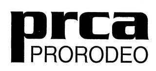 PRCA PRORODEO trademark