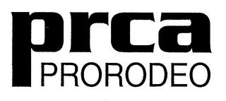 PRCA PRORODEO trademark