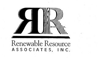 RRA RENEWABLE RESOURCE ASSOCIATES, INC. trademark