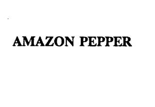 AMAZON PEPPER trademark