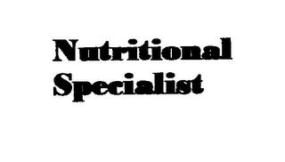 NUTRITIONAL SPECIALIST trademark