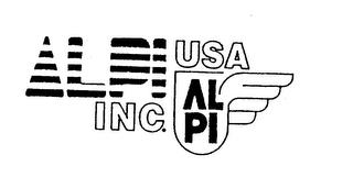 ALPI INC. USA ALPI trademark