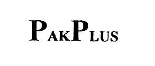 PAKPLUS trademark