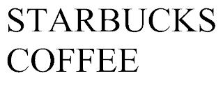 STARBUCKS COFFEE trademark