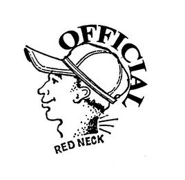 OFFICIAL RED NECK trademark