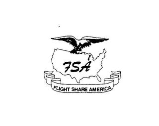 FSA FLIGHT SHARE AMERICA trademark