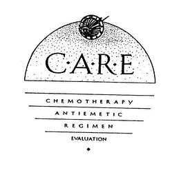 C A R E CHEMOTHERAPY ANTIEMETIC REGIMENEVALUATION trademark