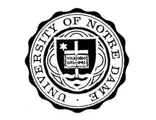 UNIVERSITY OF NOTRE DAME trademark