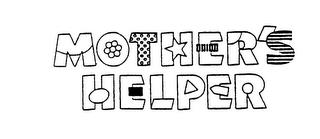 MOTHER'S HELPER trademark