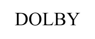 DOLBY trademark