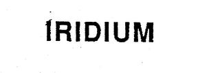 IRIDIUM trademark