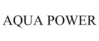 AQUA POWER trademark