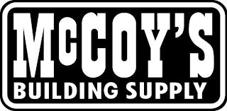 MCCOY'S BUILDING SUPPLY trademark