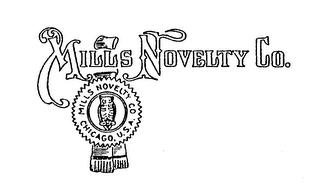 MILLS NOVELTY CO. MILLS NOVELTY CO CHICAGO, U.S.A. trademark