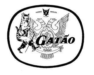 GATAO VINHOS BORGES EST. 1884 GATO trademark