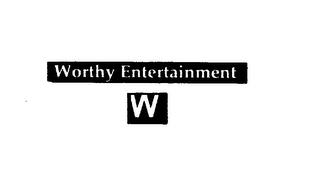 W WORTHY ENTERTAINMENT trademark