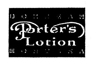 BOZEMAN PORTER'S LOTION MONTANA trademark