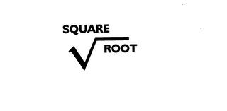 SQUARE ROOT trademark