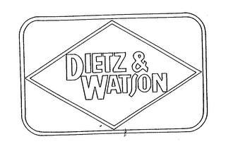 DIETZ & WATSON trademark