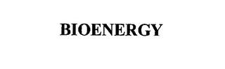 BIOENERGY trademark