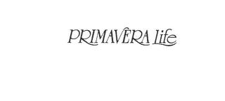 PRIMAVERA LIFE trademark