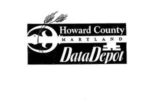 HOWARD COUNTY MARYLAND DATA DEPOT trademark