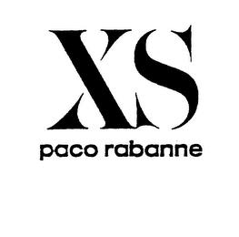 XS PACO RABANNE trademark