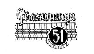 PIRASSUNUNGA 51 trademark