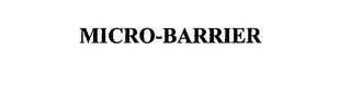 MICRO-BARRIER trademark