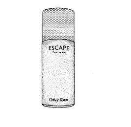 ESCAPE FOR MEN CALVIN KLEIN trademark