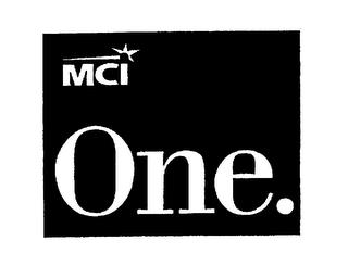 MCI ONE trademark