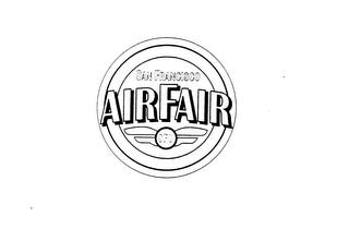 SAN FRANCISCO AIRFAIR SFO trademark