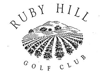 RUBY HILL GOLF CLUB trademark