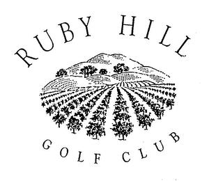 RUBY HILL GOLF CLUB trademark