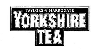 TAYLORS OF HARROGATE YORKSHIRE TEA trademark