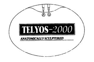 A V TELYOS-2000 ANATOMICALLY SCULPTURED trademark