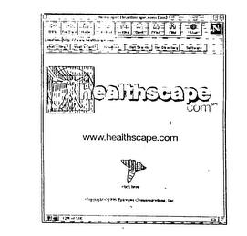 HEALTHSCAPE.COMSM WWW.HEALTHSCAPE.COM CLICK HERE COPYRIGHT 1996 EPICENTER COMMUNICATIONS, INC. trademark