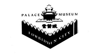 PALACE MUSEUM FORBIDDEN CITY trademark