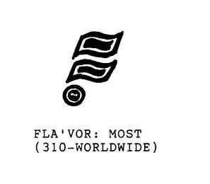 FLA'VOR: MOST (310-WORLDWIDE) trademark