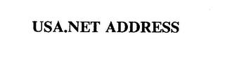 USA.NET ADDRESS trademark