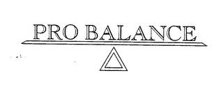 PRO BALANCE trademark